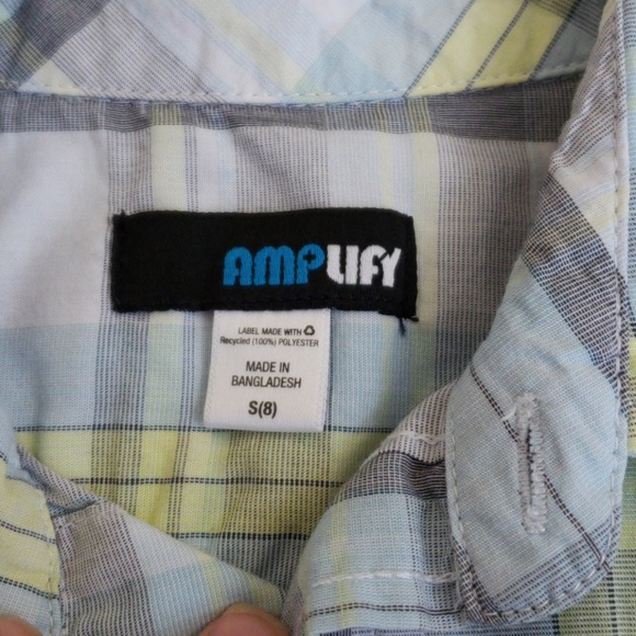 Amplify button down shirt - Picture 2 of 3